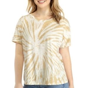 TRUE CRAFT Crew Neck Tie Dye T-Shirt